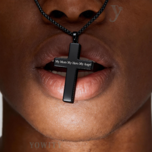 Cross  Necklace Pendant for Ashes - Cross Pendant Necklace Men Women Cremation Jewelry Stainless Steel Memorial Ash Keepsake for Lover Family Pet