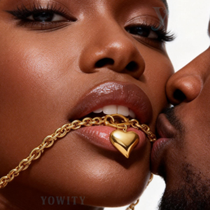 Silver 18k Gold Rose Gold Plated Charm Chunky Stainless Steel Chain Heart Toggle Choker Bracelet Necklace Set for Womens Fashion Valentine Jewelry Set