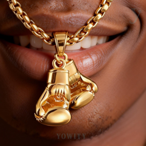 U7 Bodybuilding Series Pendant Necklace for Men Boys, Dumbbel/Barbell/Boxing Gloves Pendant, Womens Sportsman Fitness Necklaces, Chain Length Adjustable