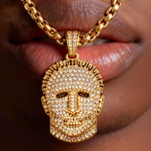 24inch for Iced Michael Myers Custom Halloween Mask Pendant