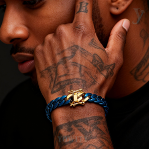 Gold Plated Dragon Head Buckle for Party Gift bracelet