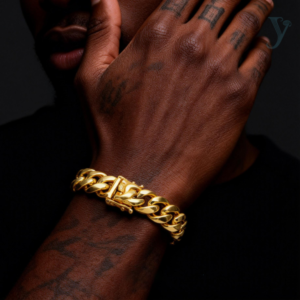 8/10/12/14/16mm Miami Cuban bracelet  with Gold Plated Dragon Head Buckle3